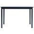 Maison Madeleine -  5 Piece Dining Set Solid Rubber Wood Black